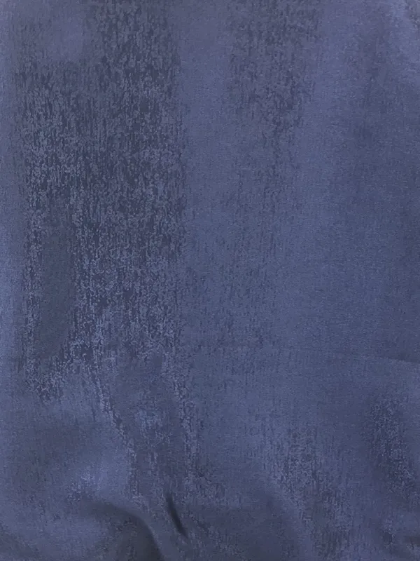 Midnight velvet taffeta drapes with structured folds, hanging elegantly in a sophisticated living room, soft ambient light filtering through the rich fabric, enhancing the luxurious atmosphere.